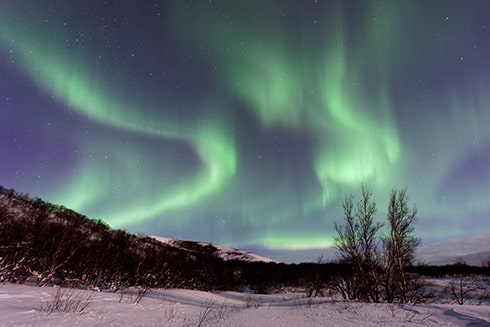Northern Lights over Nunavut